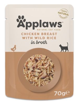 Applaws Chicken breast with Wild rice 70g