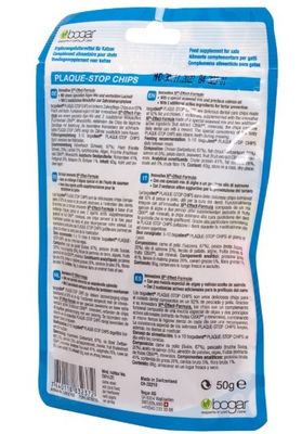 Plaque-stop katt, chips med fisk