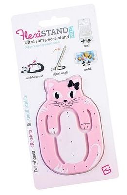 Flexistand mobiltelefonstöd kattmotiv