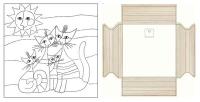 Pyssel Coloring Art Rosina
