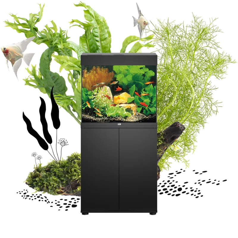 Juwel Lido 200 LED - SVART