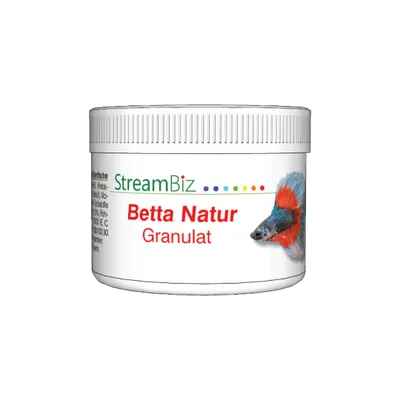 StreamBiz Betta Natural Granulat (40g)