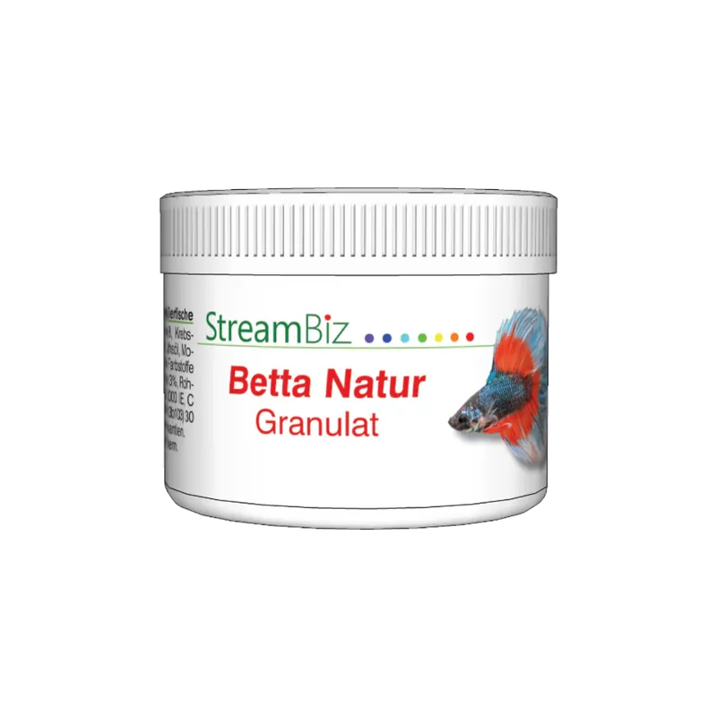 StreamBiz Betta Natural Granulat (40g)