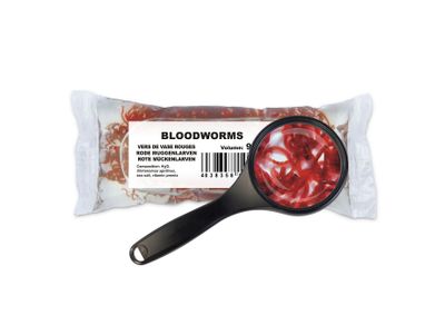 Levandefoder - Röda Mygglarver - 5x45ml