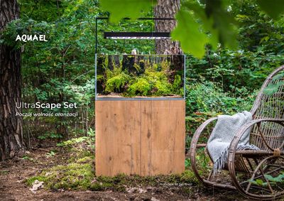 Aquael UltraScape 90 Forest 243L Möbelakvarium