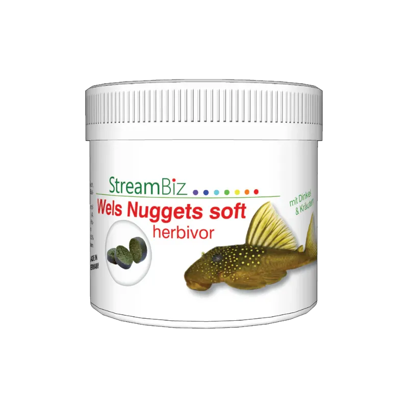 StreamBiz Catfish Nuggets Soft Herbivore (90g)