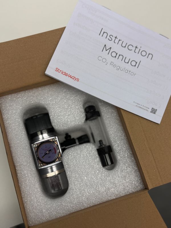Strideways CO2 Regulator – Utan magnetventil