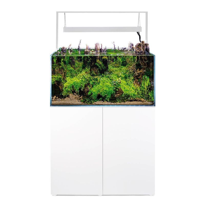 Aquael UltraScape 90 Snow 243L Möbelakvarium