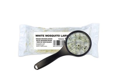 Levandefoder - Vita mygglarver - 5x45ml