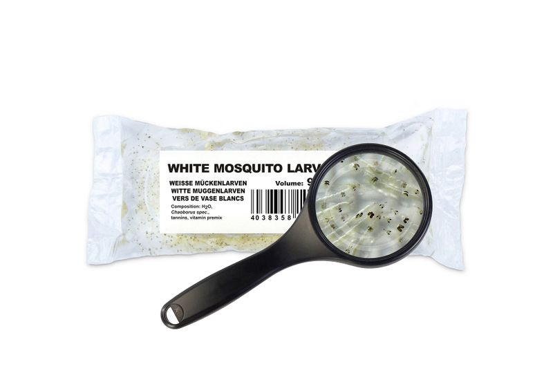 Levandefoder - Vita mygglarver - 5x45ml