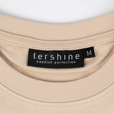 Oversized T-Shirt -  Beige