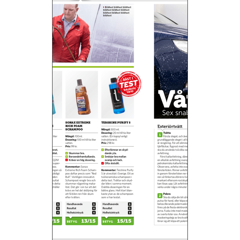 Purify S - Schampo Glans 500 ml
