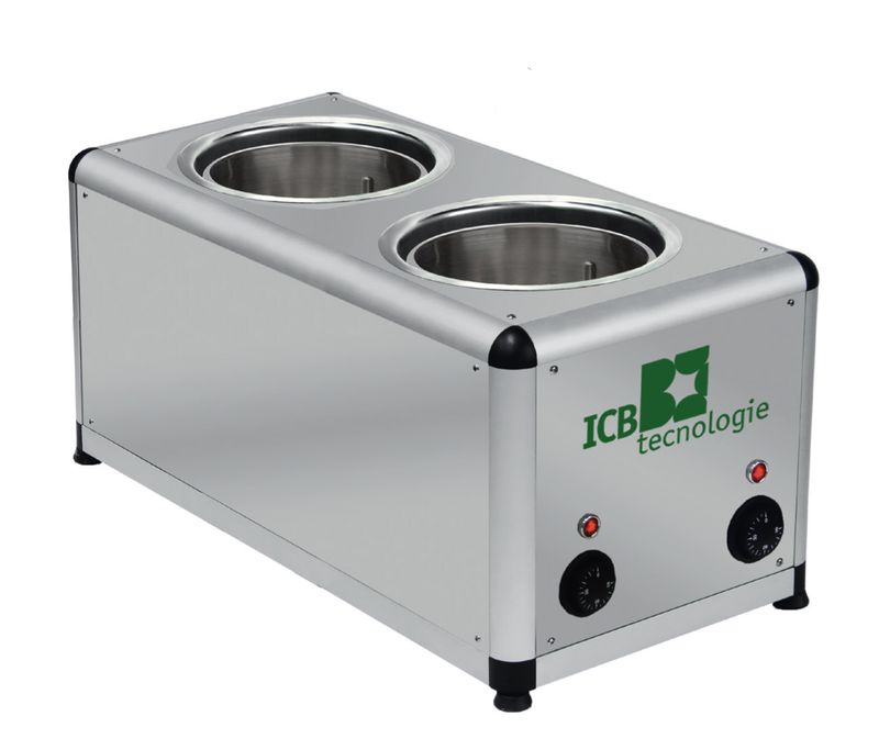 Smältkar -choklad för glassbar