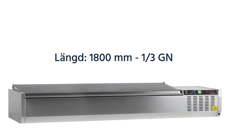 Kylränna - Rostfritt lock 1/3 GN