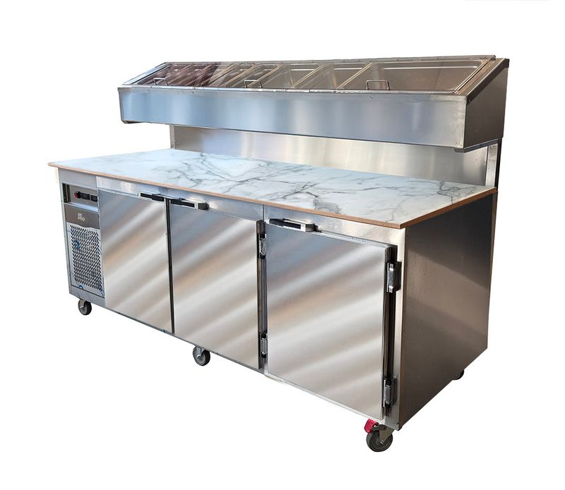 Pizzakylbänk, den svensktillverkade originalmodellen