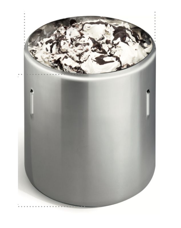 Standard pozzettikarapin för glass