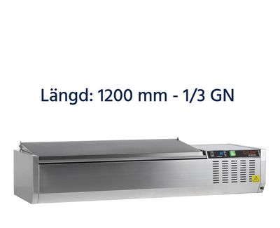 Kylränna - Rostfritt lock 1/3 GN