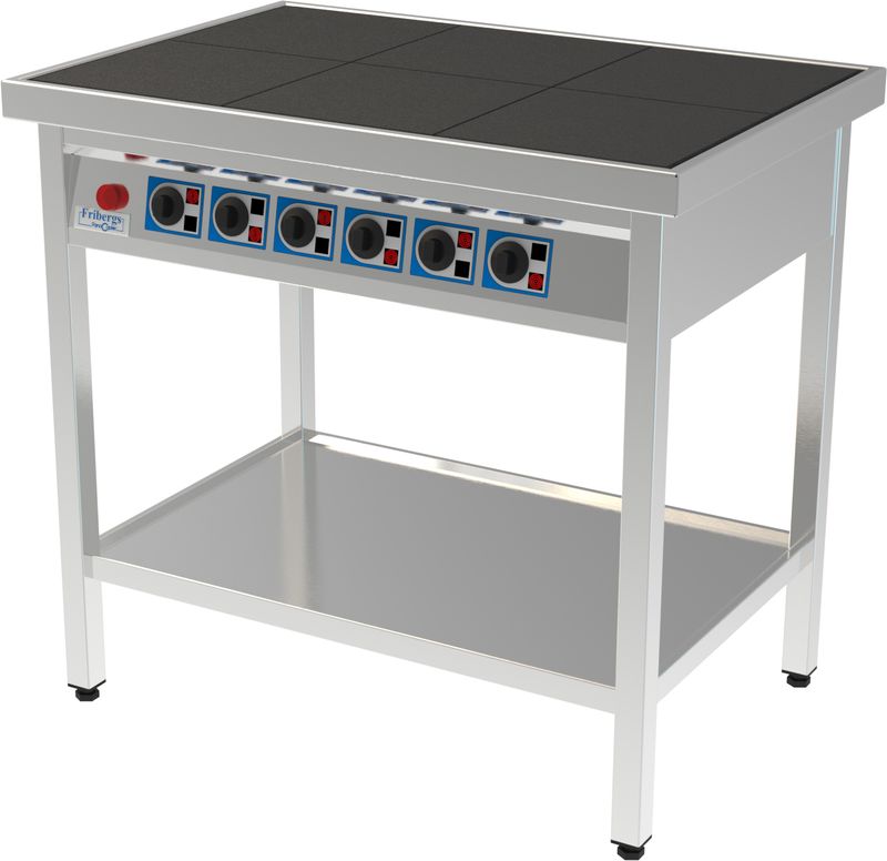 Spis gjutjärn – 1–8 plattor - 30x30 cm - FKT