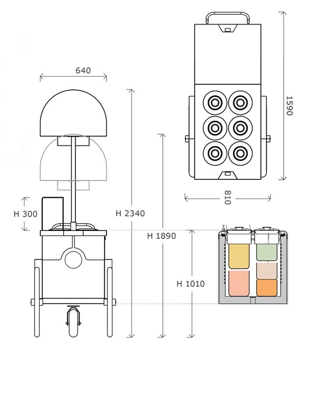 Glassvagn Joy Street
