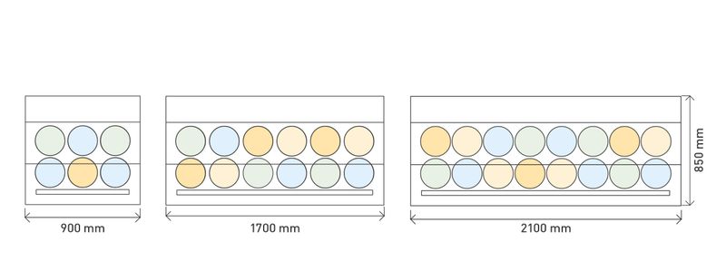Glassdisk Vista P85 - Ø20 CM