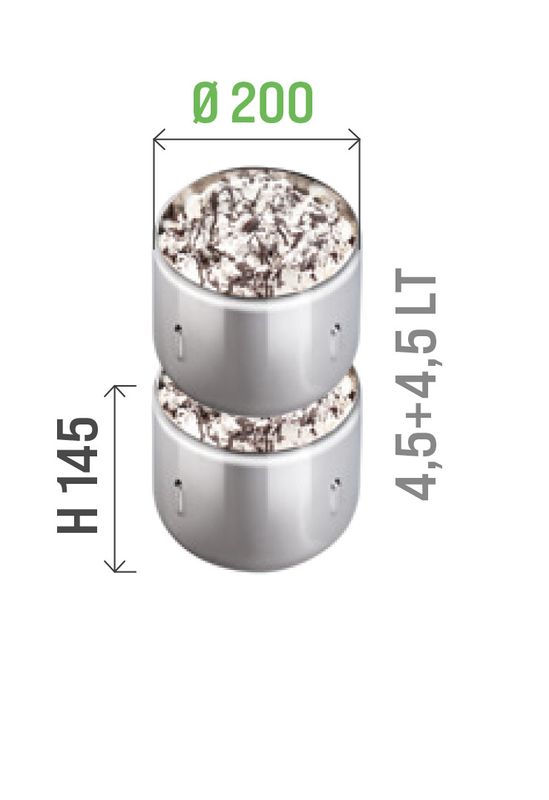 Glassdisk Vista P85 - Ø20 CM