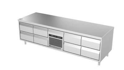 Grillkylbänk – 2130 mm