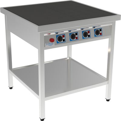 Spis gjutjärn – 1–8 plattor - 40x40 cm - FKP