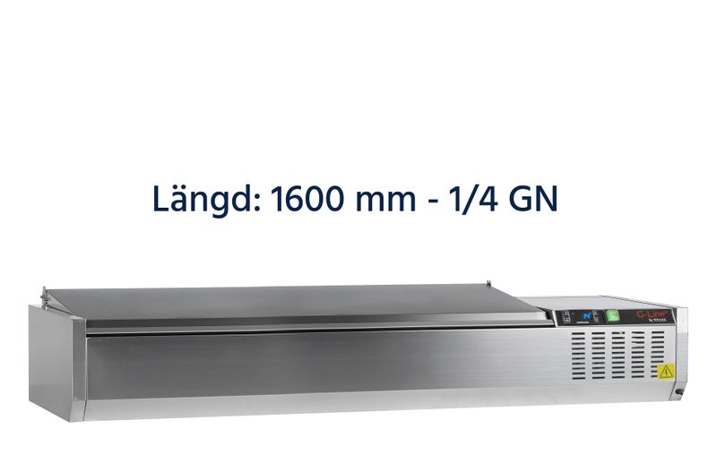 Kylränna - Rostfritt lock 1/4 GN