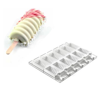 Glassformar för pinnglass