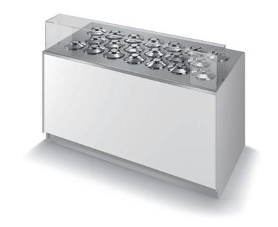 Glassdisk Pozzetti - 3 rad