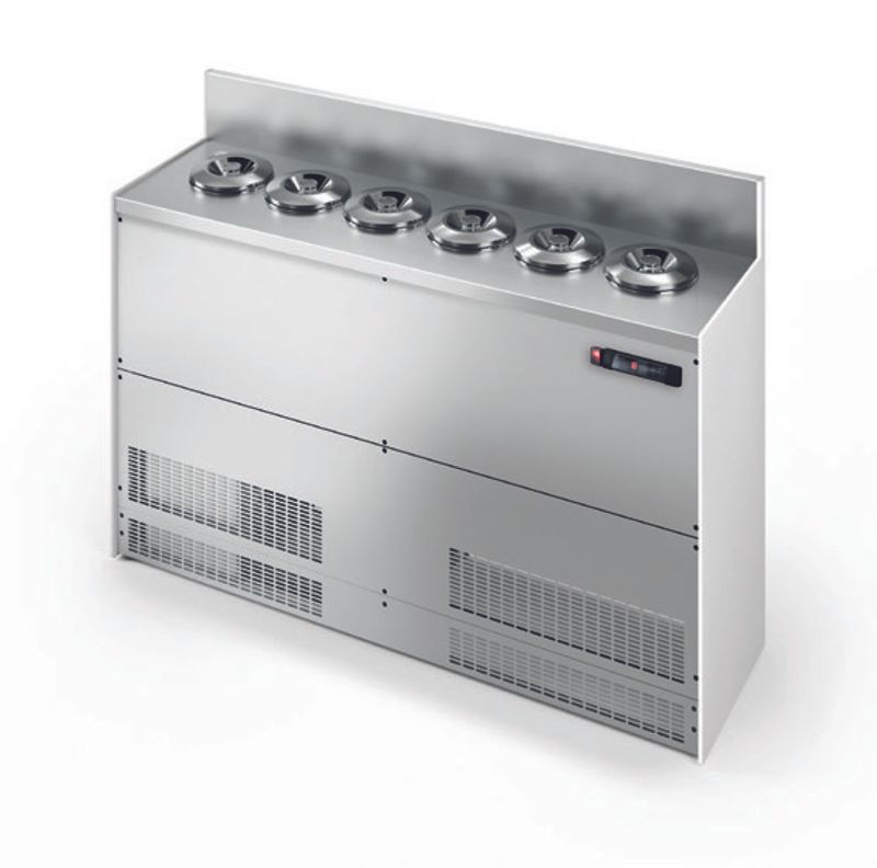 Glassdisk Pozzetti - 1 rad