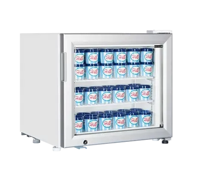 Bordsfrys (exponeringsfrys) för glass