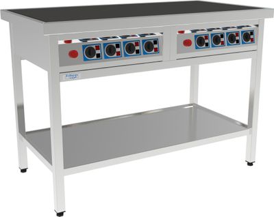 Spis gjutjärn – 1–8 plattor - 30x30 cm - FKT