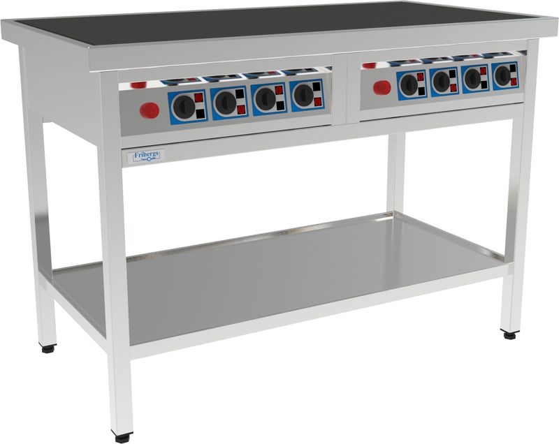 Spis gjutjärn – 1–8 plattor - 30x30 cm - FKT