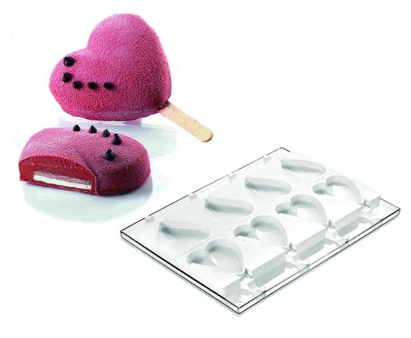 Glassformar för pinnglass