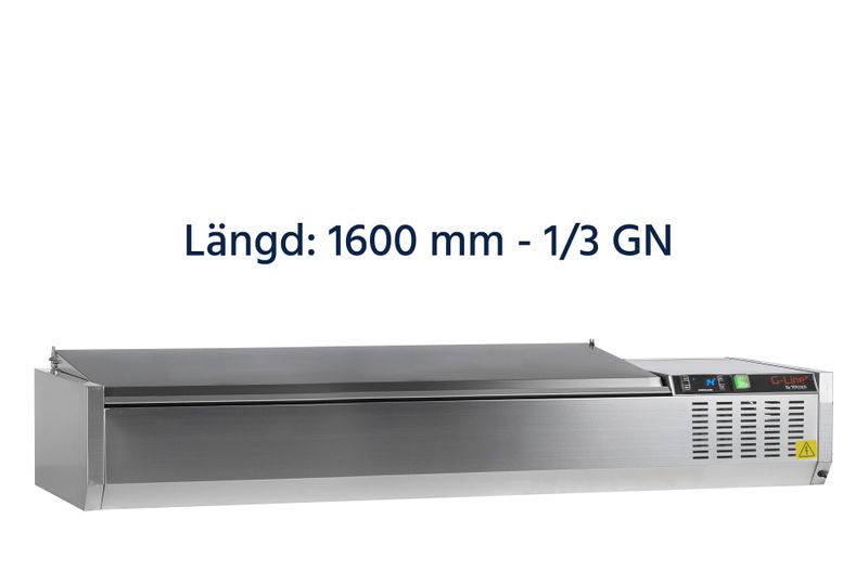 Kylränna - Rostfritt lock 1/3 GN