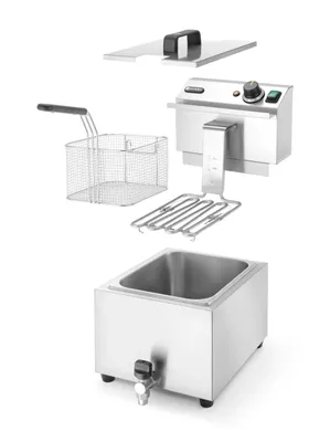 Fritös Profi Line 8 liter med tappkran