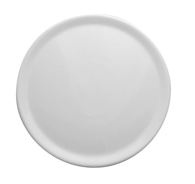 Pizzatallrik rund Blocho Tina vit
