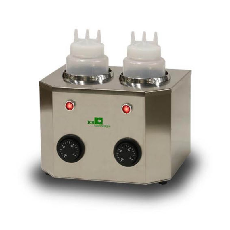 Toppingsvärmare med flaska