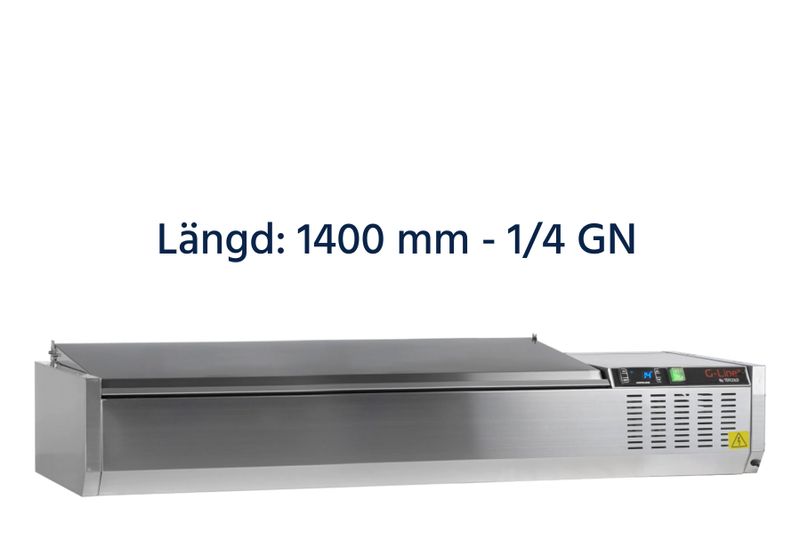 Kylränna - Rostfritt lock 1/4 GN