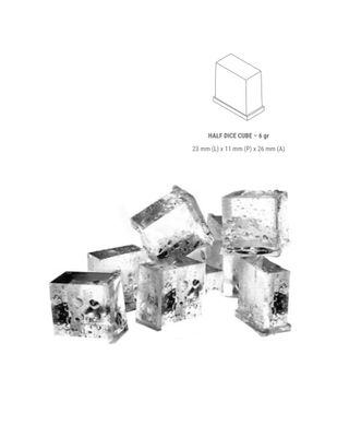 Iskubmaskin Spika MS halv isbit