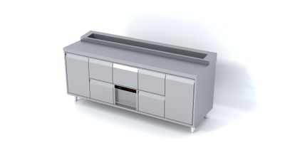 Kallskänksbänk – 2130 mm