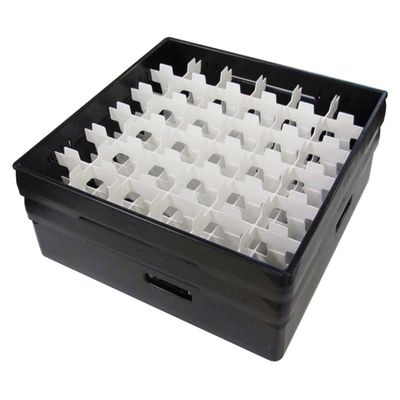 Fackindelad diskkorg för glas diameter max 72 mm