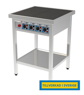 Spis gjutjärn – 1–8 plattor - 30x30 cm - FKT