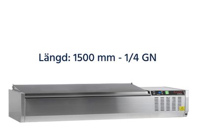 Kylränna - Rostfritt lock 1/4 GN