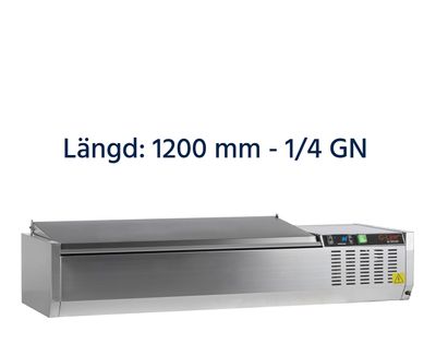 Kylränna - Rostfritt lock 1/4 GN