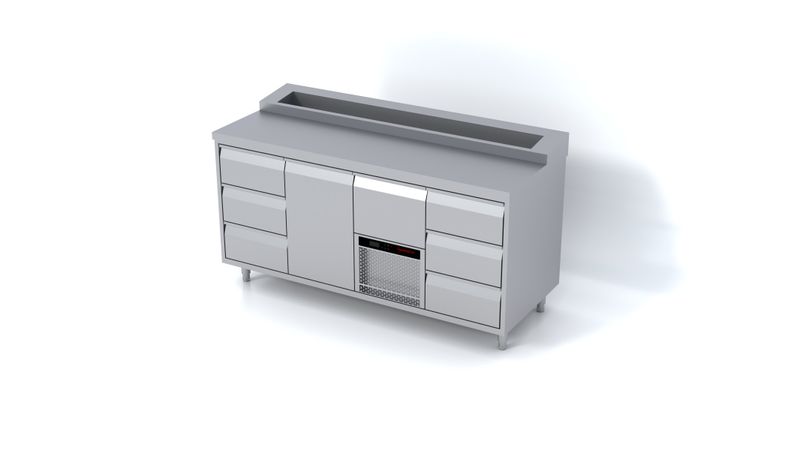 Kallskänksbänk – 1720 mm