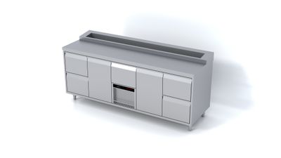 Kallskänksbänk – 2130 mm