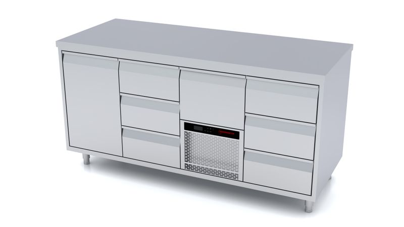 Kylbänk – 1720 mm