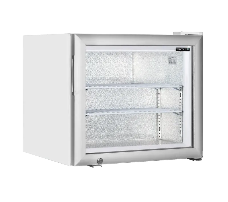 Bordsfrys (exponeringsfrys) för glass